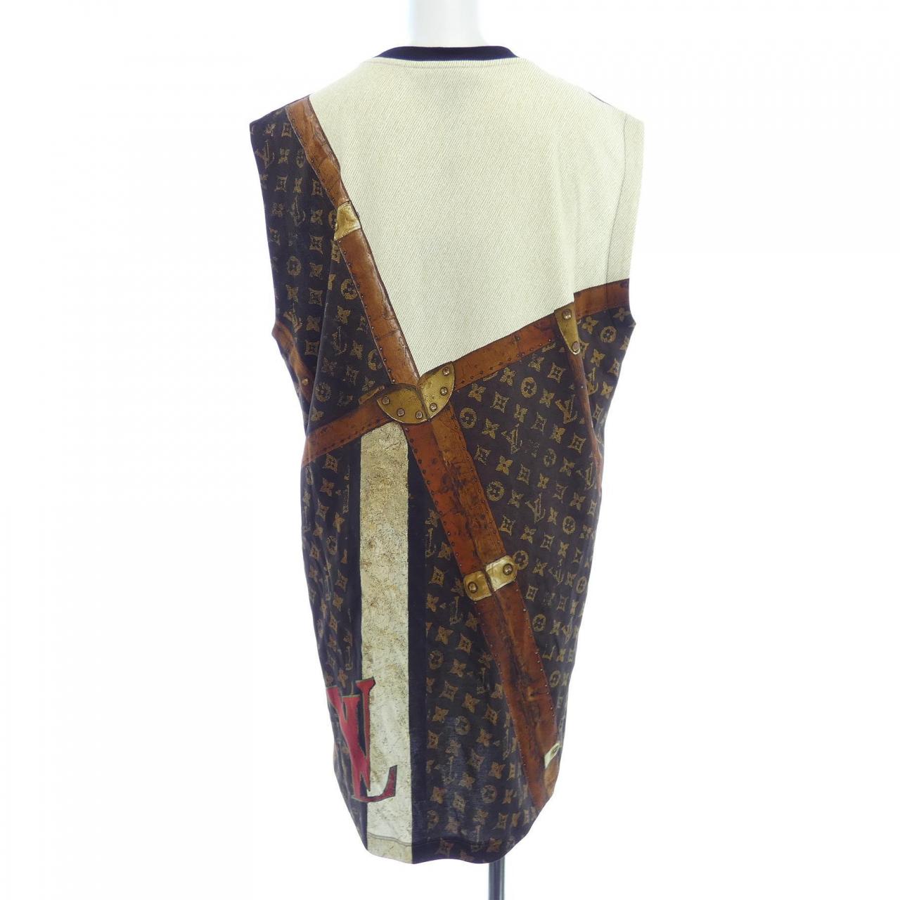ルイヴィトン LOUIS VUITTON スリーブレスLVトランクTシャツ FRJD93QVR トップス