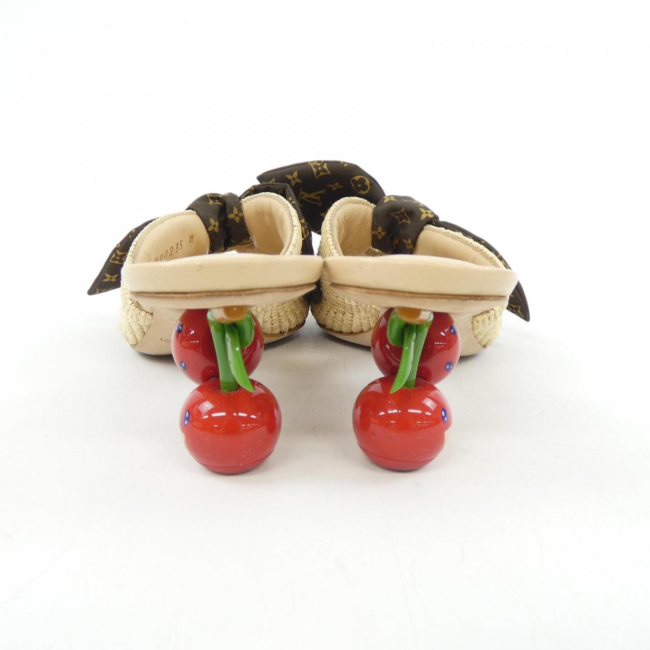 ルイヴィトン LOUIS VUITTON LV×TMシェリーミュール サンダル