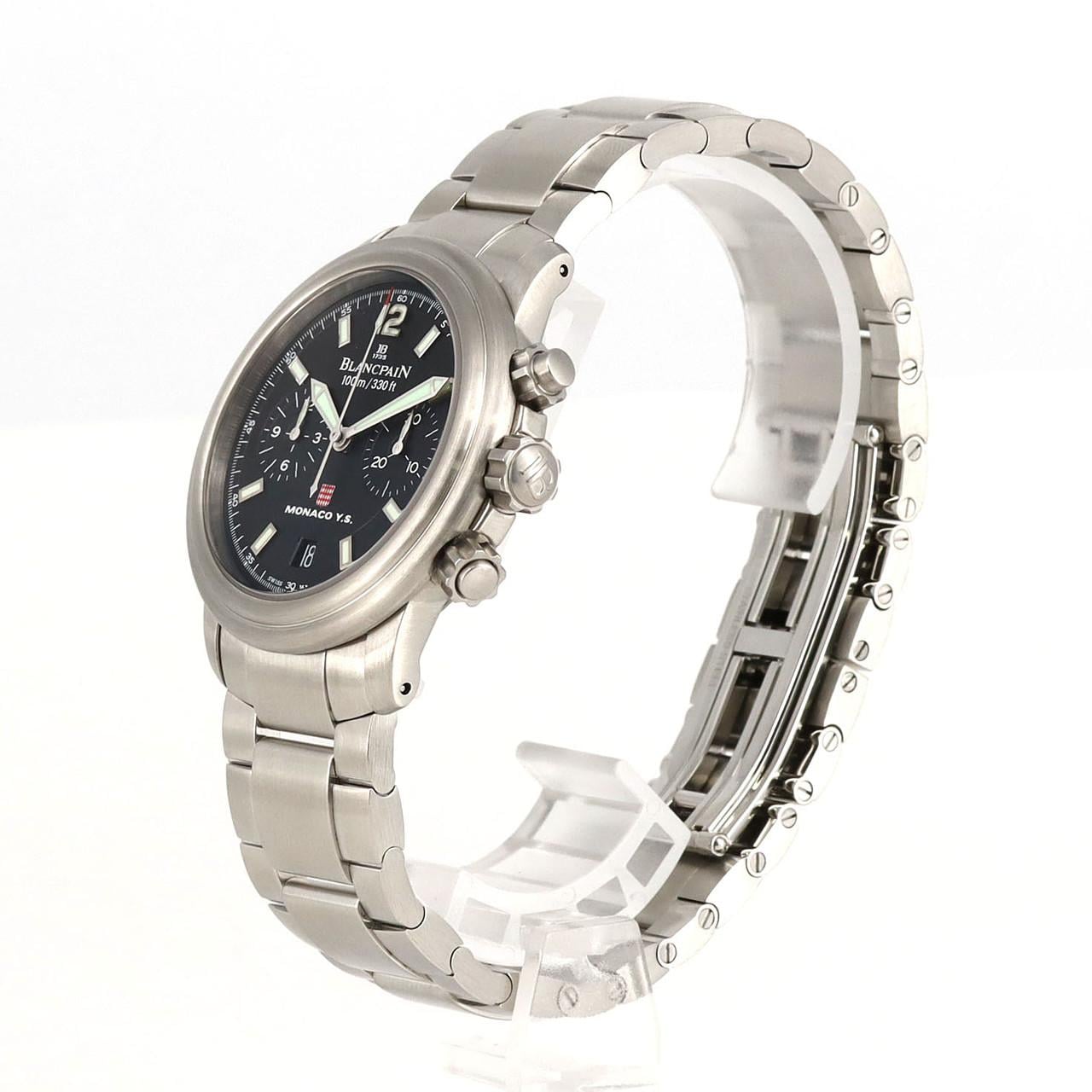 Blancpain Leman Flyback Chronograph Monaco Yacht Show 限量版 2185F-1130Y-71A SS自动上弦