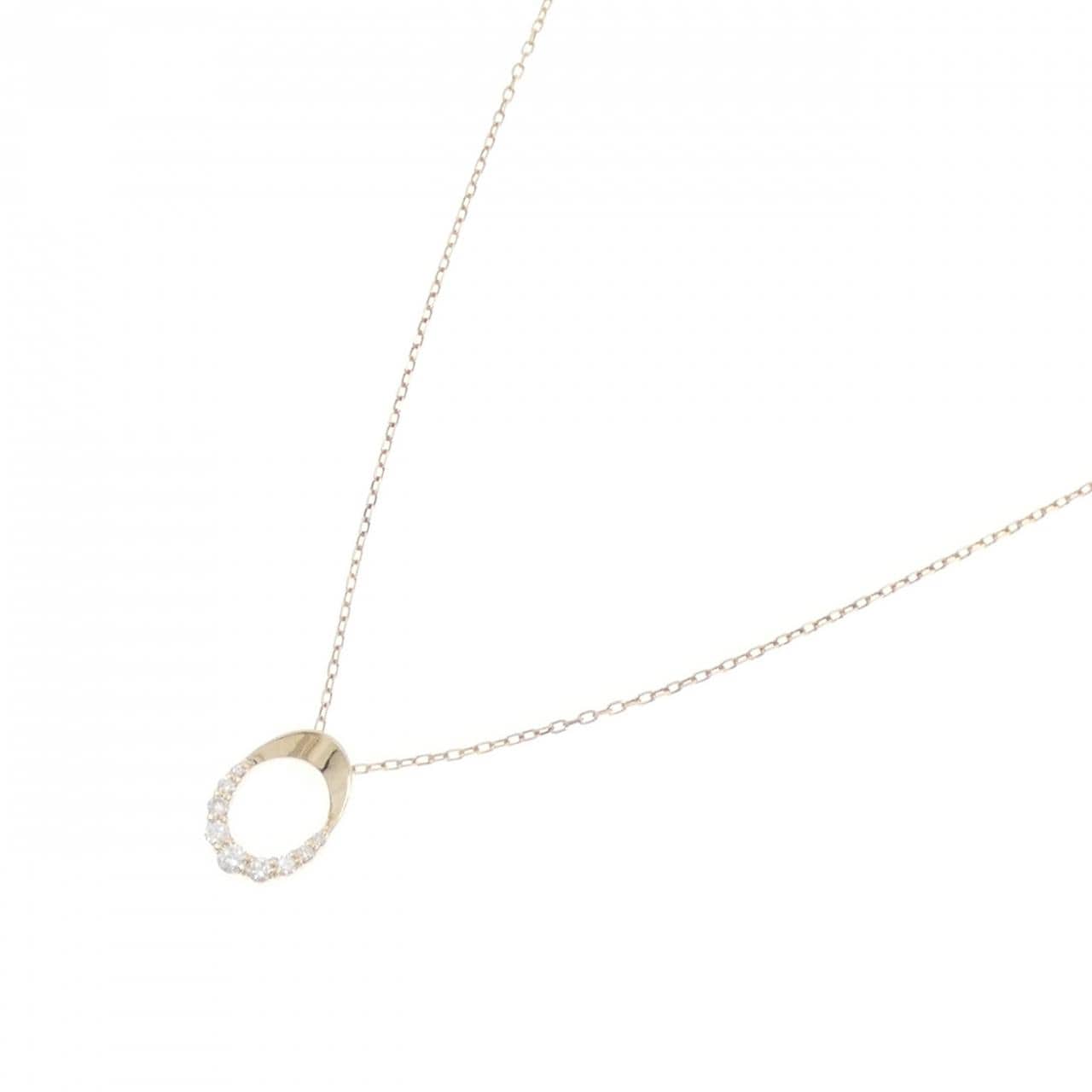 K10YG ダイヤモンド ネックレス