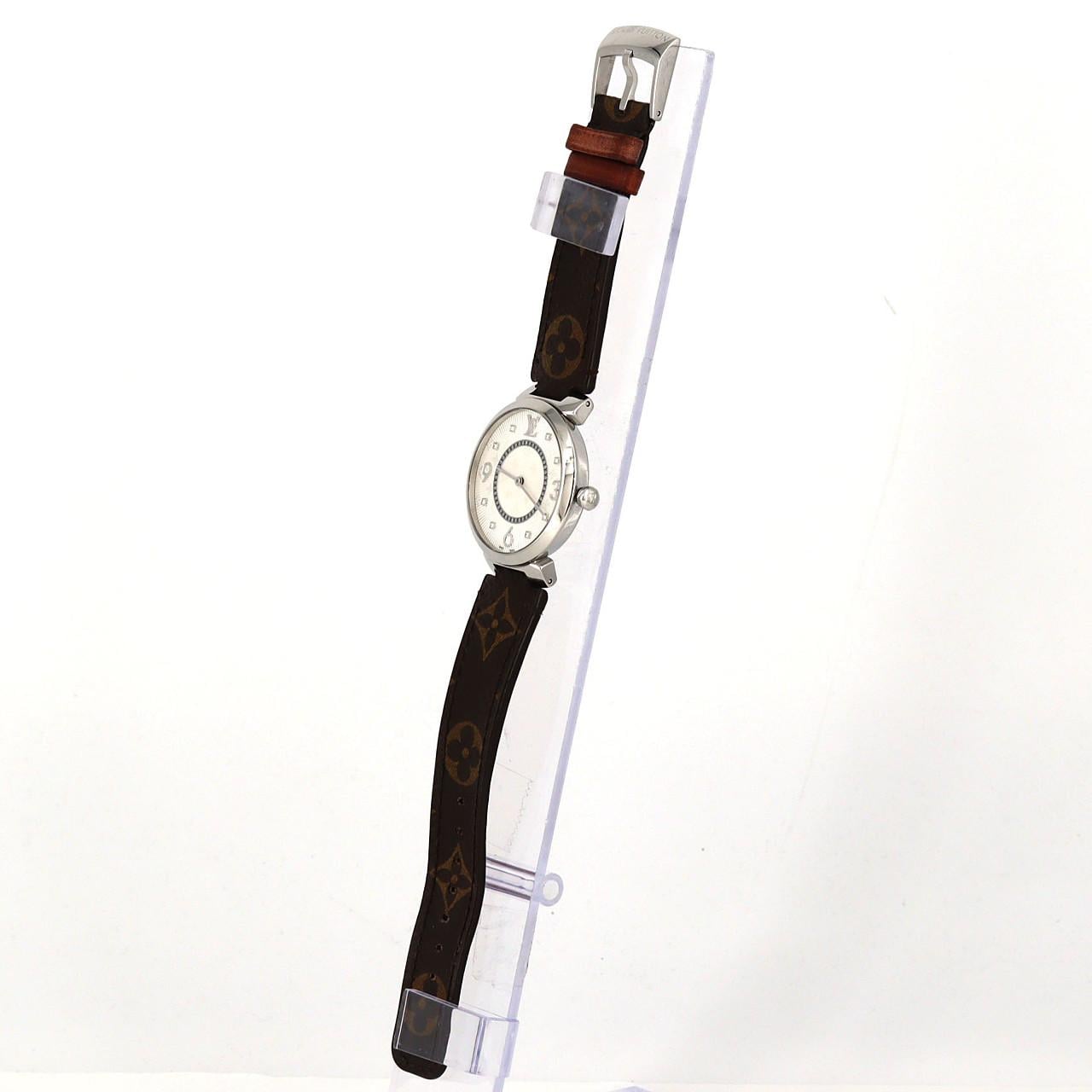 ルイヴィトン タンブールモノグラム･8P Q13MJ SS クォーツ