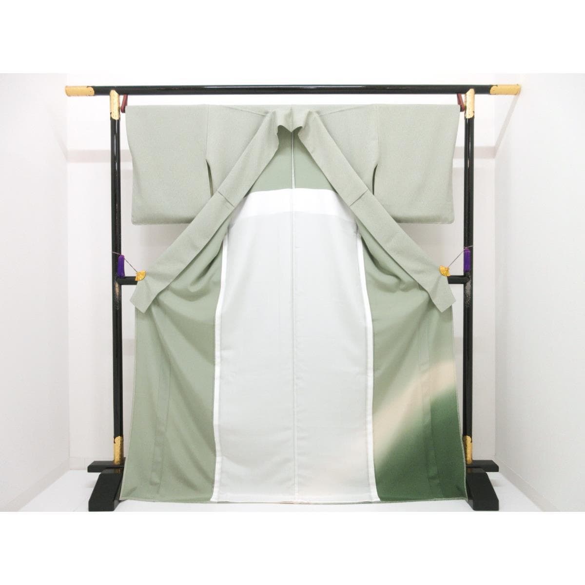 【未使用品】単衣　訪問着　ボカシ染