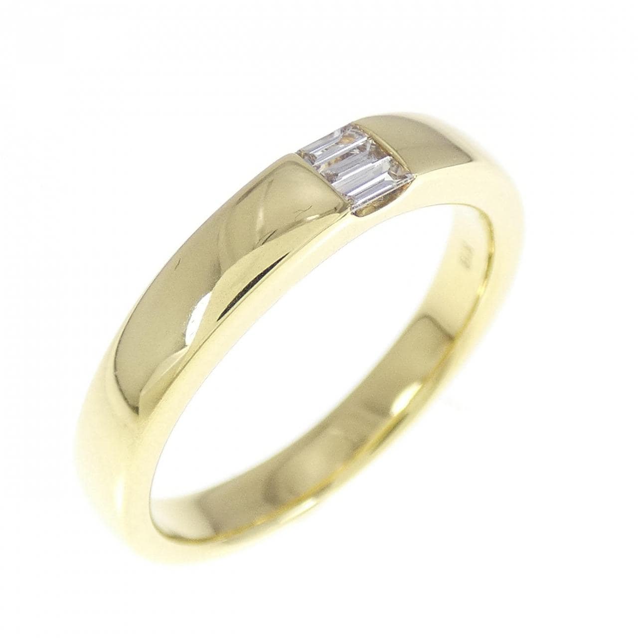 K18YG ダイヤモンド リング 0.07CT