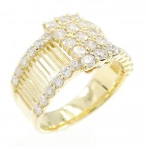 K18YG ダイヤモンド リング 1.00CT