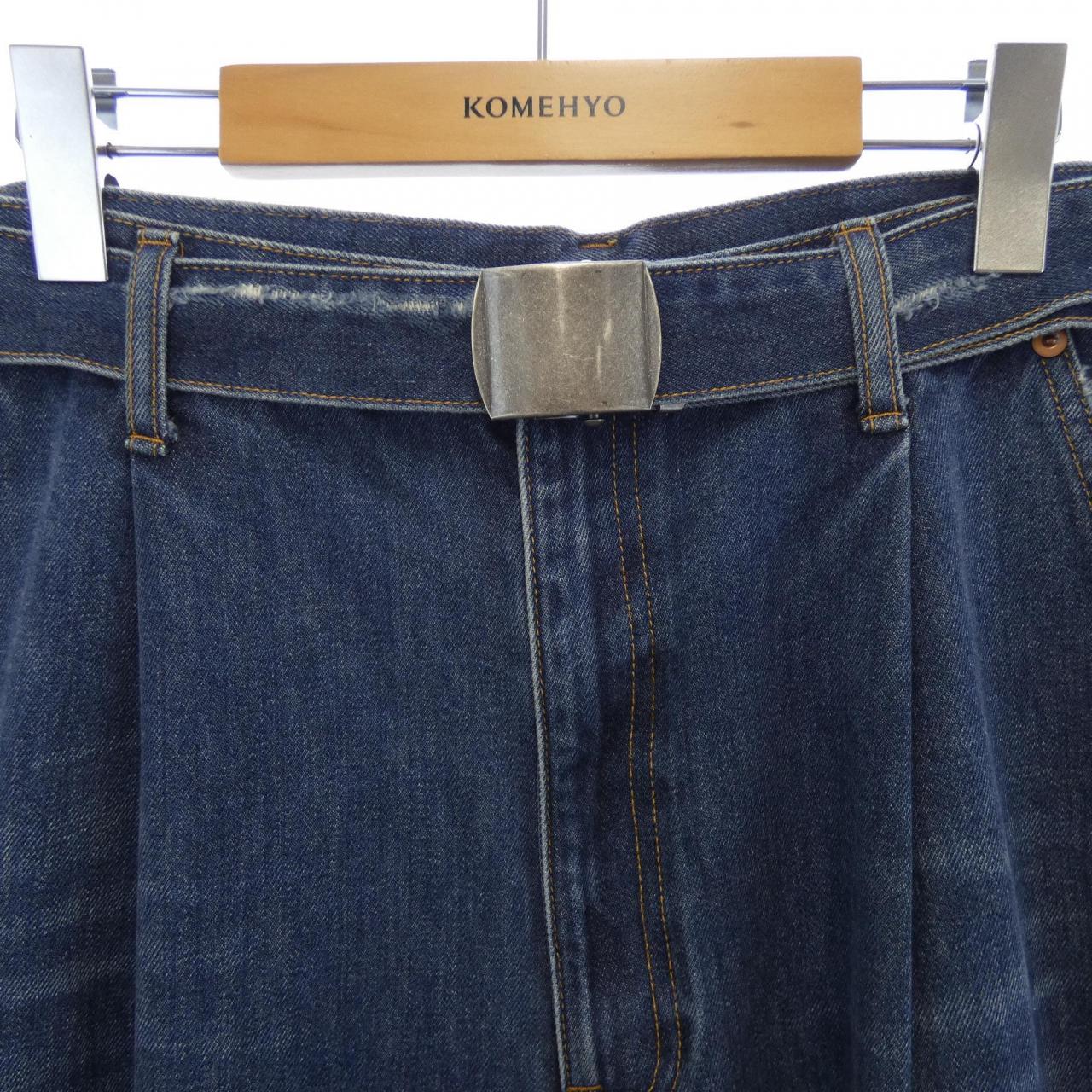 双排扣Doublet 21SS05PT146牛仔裤