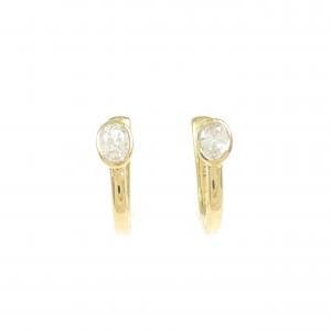 【新品】K18YG ダイヤモンド ピアス 0.28CT