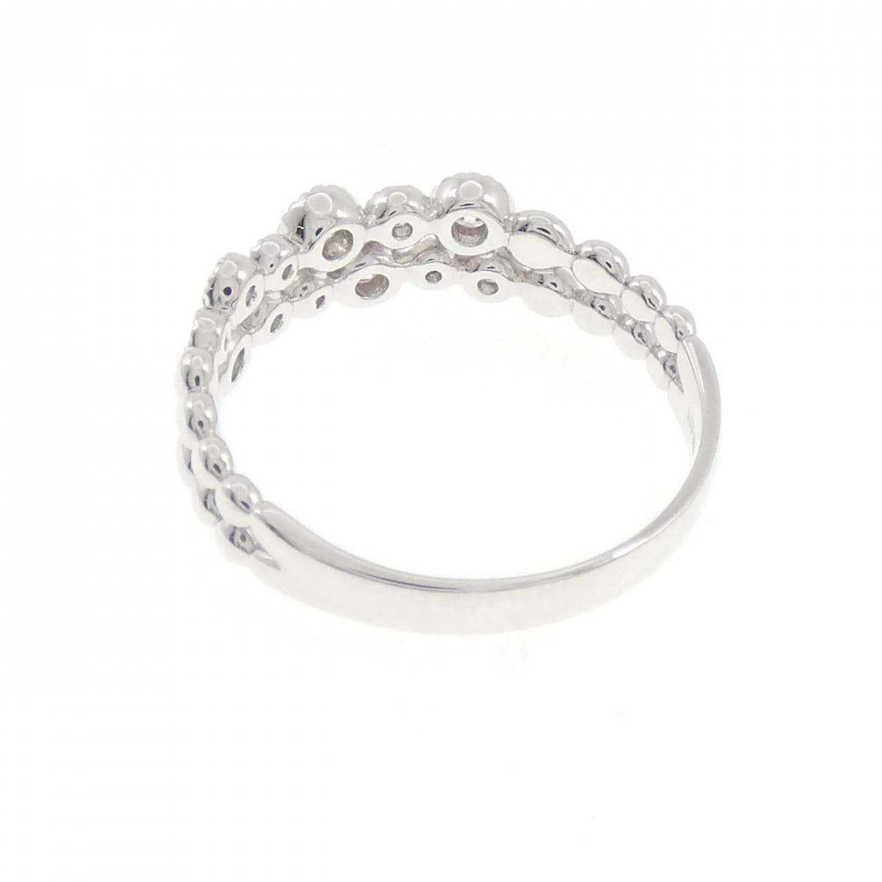 K18WG ダイヤモンド リング 0.32CT