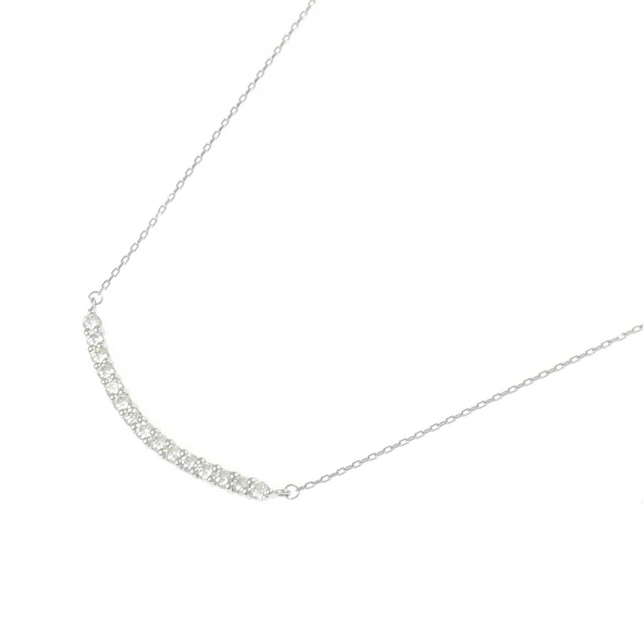 PT950/PT850 ダイヤモンド ネックレス 0.30CT
