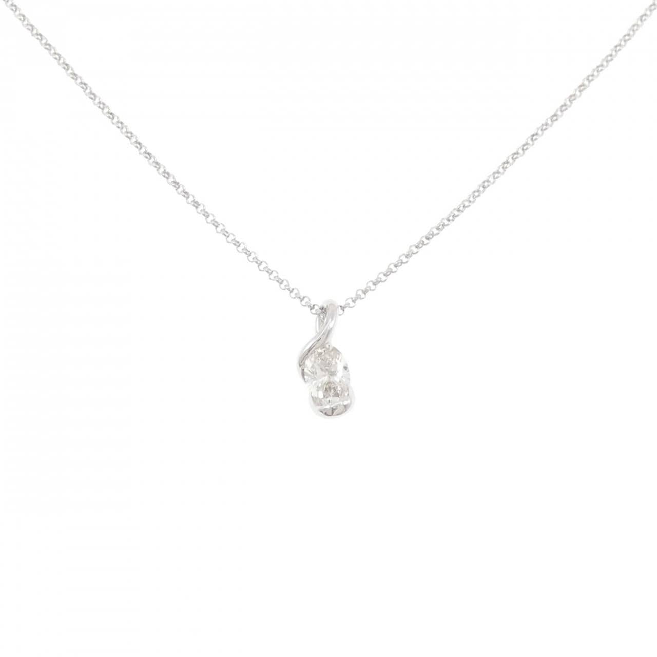 PT900/PT850 ダイヤモンド ネックレス 0.36CT