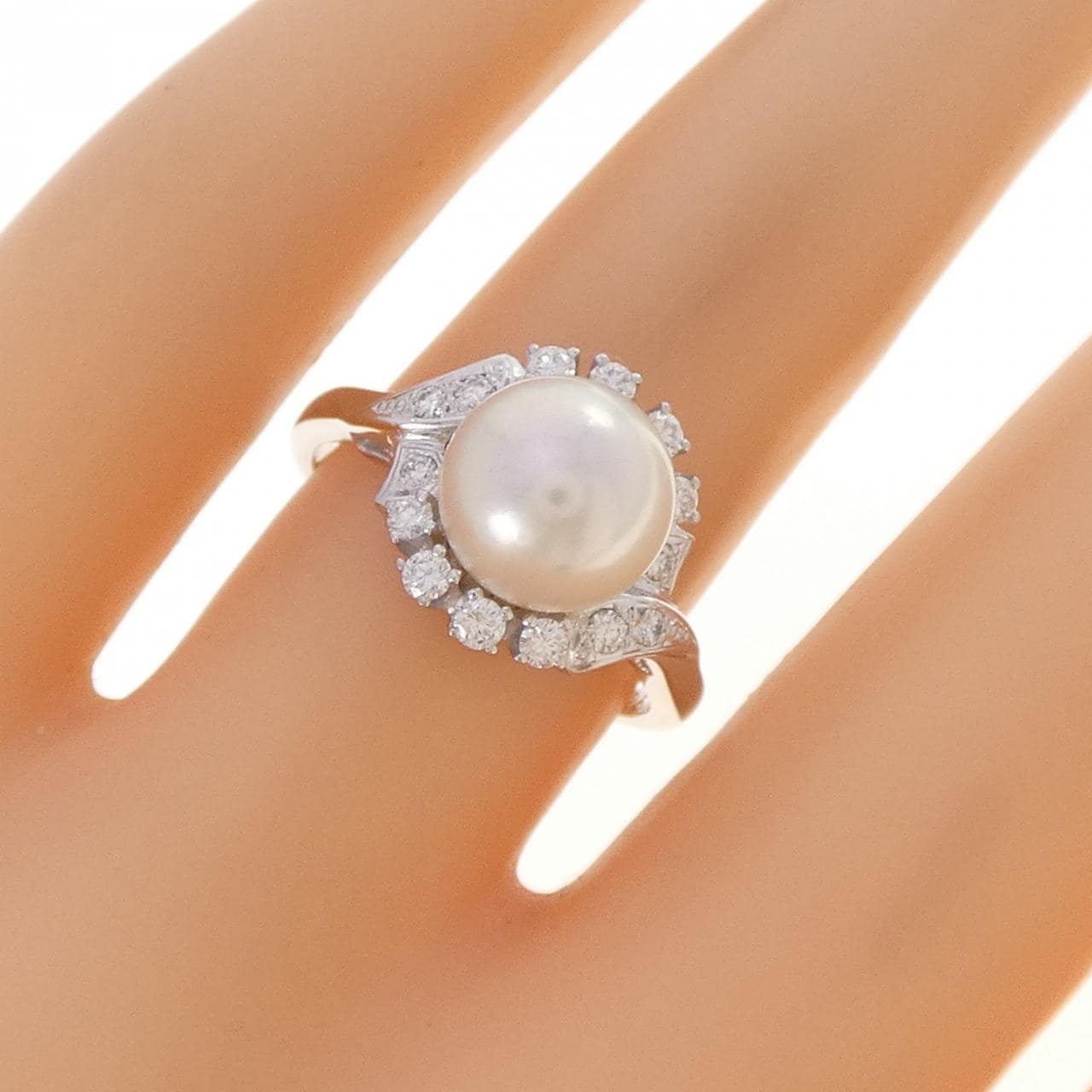 ミキモト アコヤパール リング 8mm