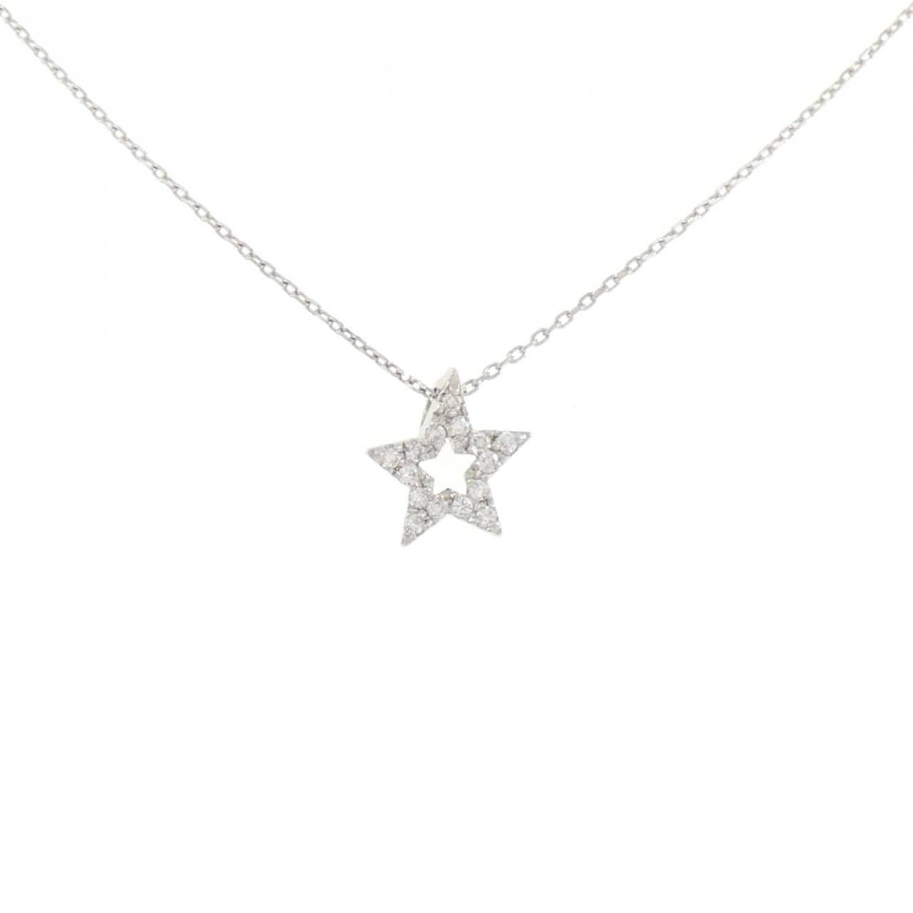 スタージュエリー ダイヤモンド ネックレス 0.15CT