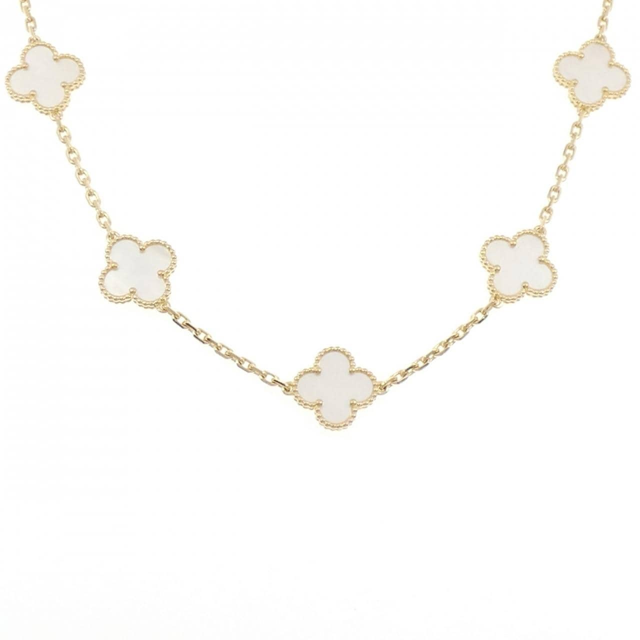 ヴァンクリーフ&アーペル ヴィンテージアルハンブラ 10モチーフ ネックレス