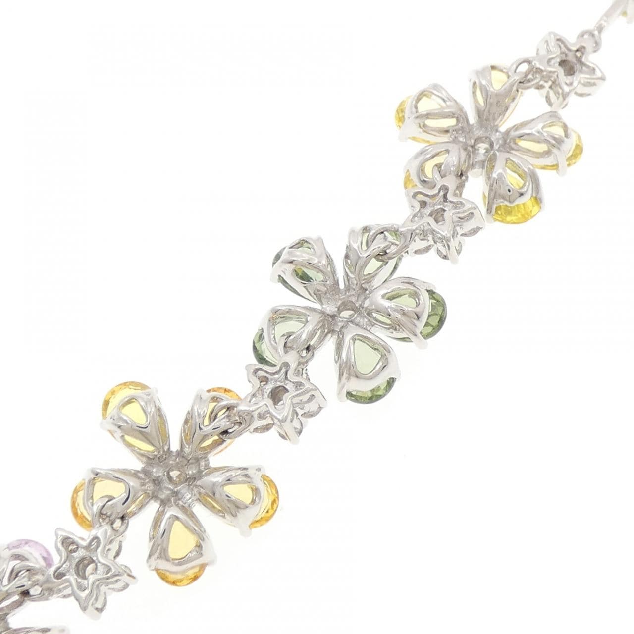 750WG サファイヤ ネックレス 23.58CT