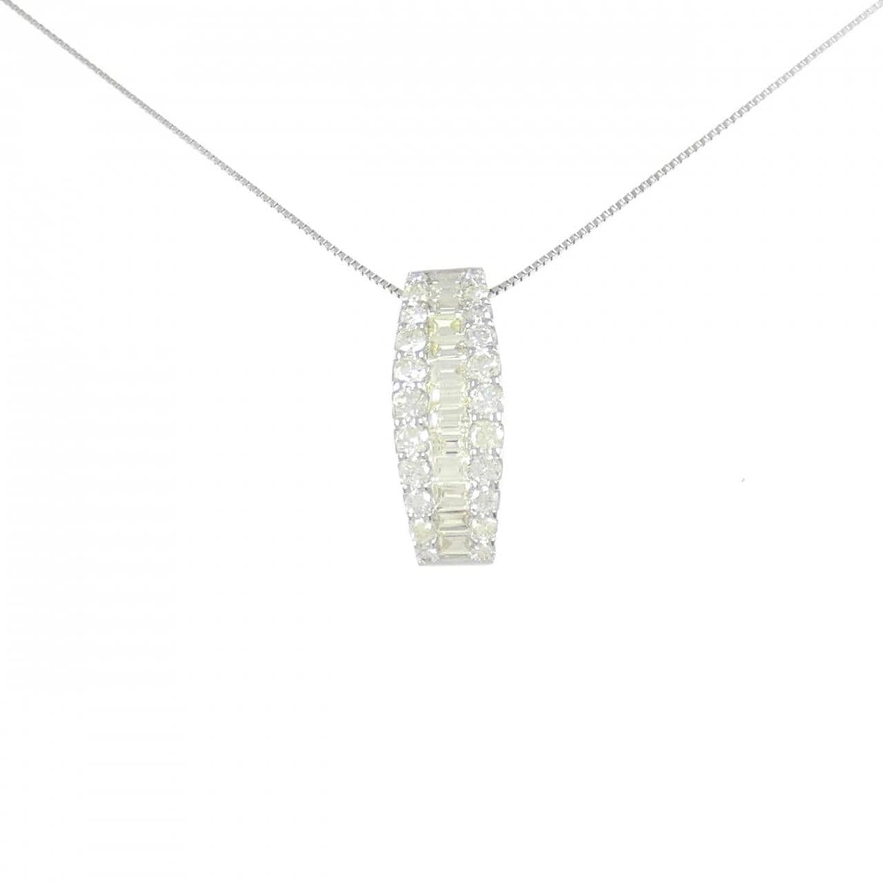 PT950/PT850 Diamond Necklace 1.00CT