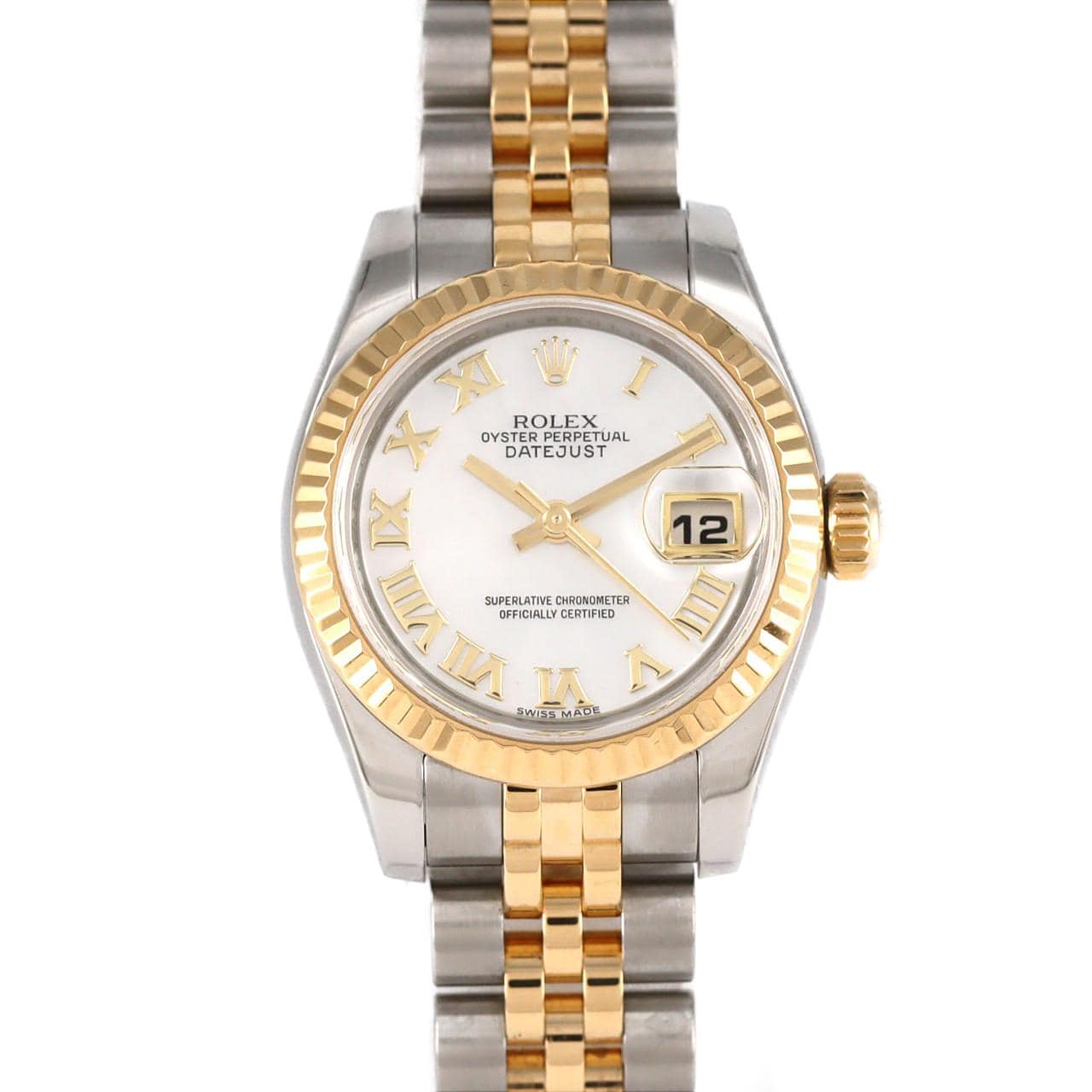 ロレックス デイトジャスト 179173NR SSxYG 自動巻 G番