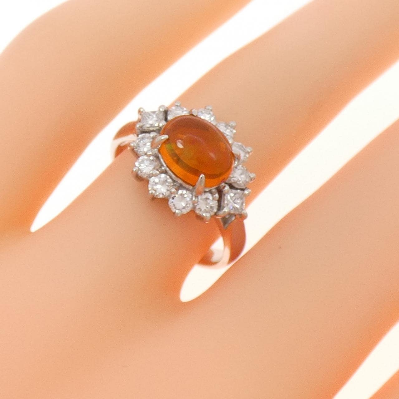 PT900 オパール リング 1.08CT