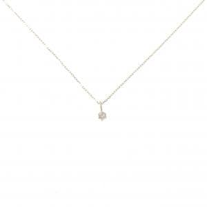 K10YG ダイヤモンド ネックレス 0.03CT