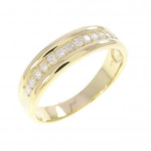 K18YG ダイヤモンド リング 0.30CT