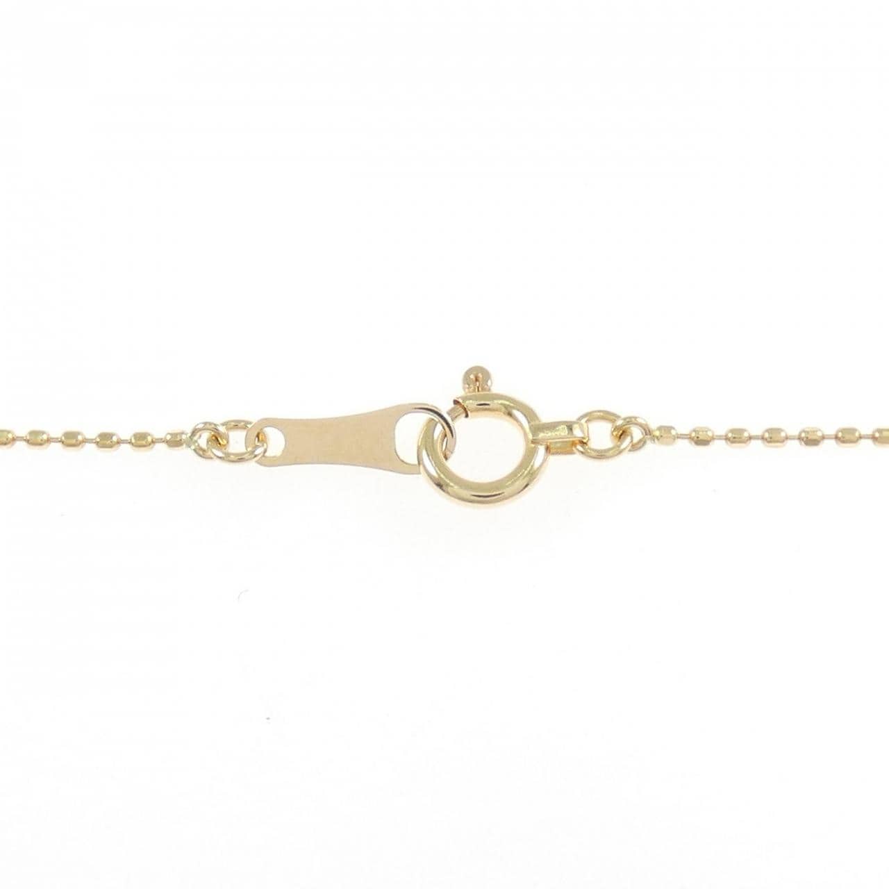 K18YG クロス ダイヤモンド ネックレス 0.25CT