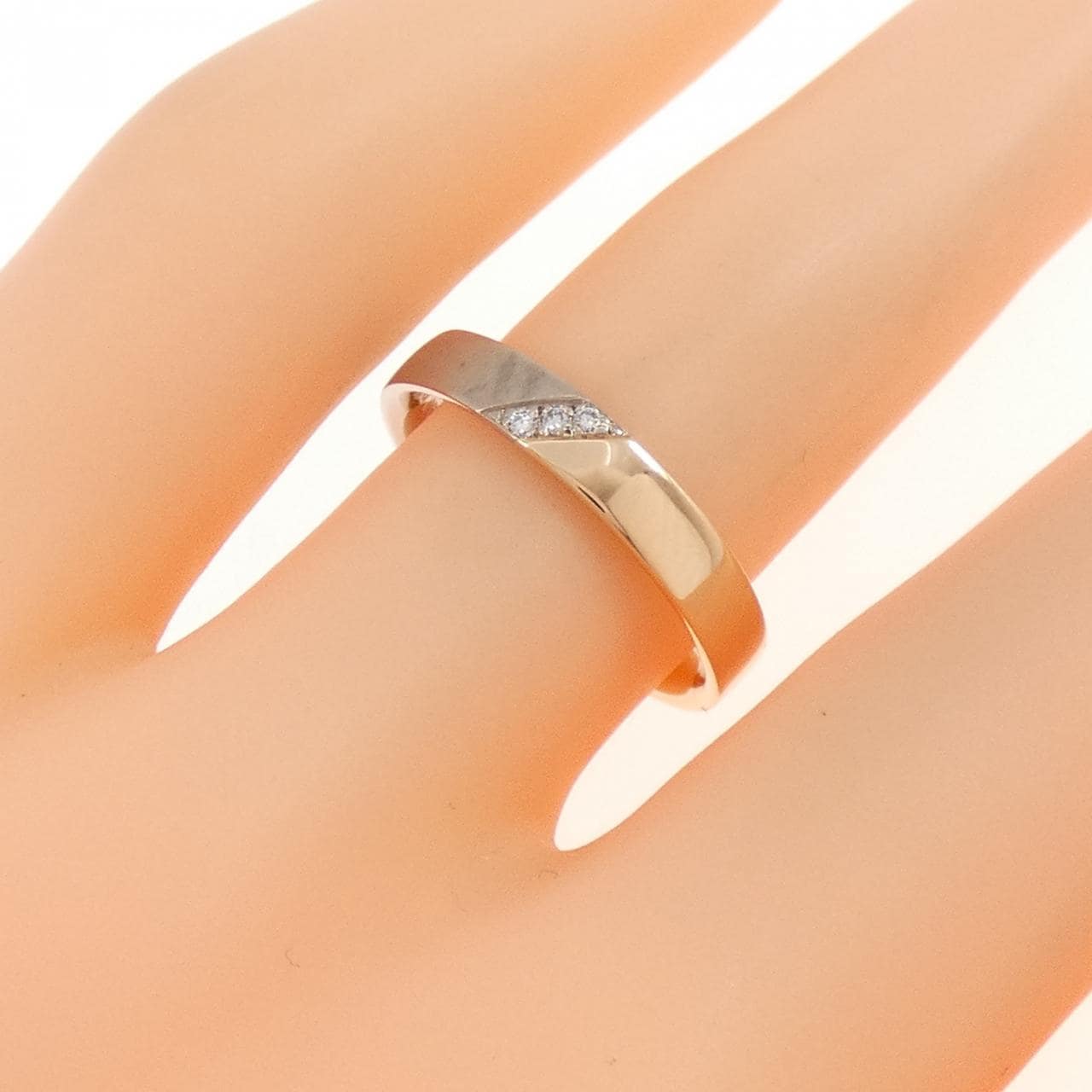 750PG/750WG ダイヤモンド リング 0.015CT