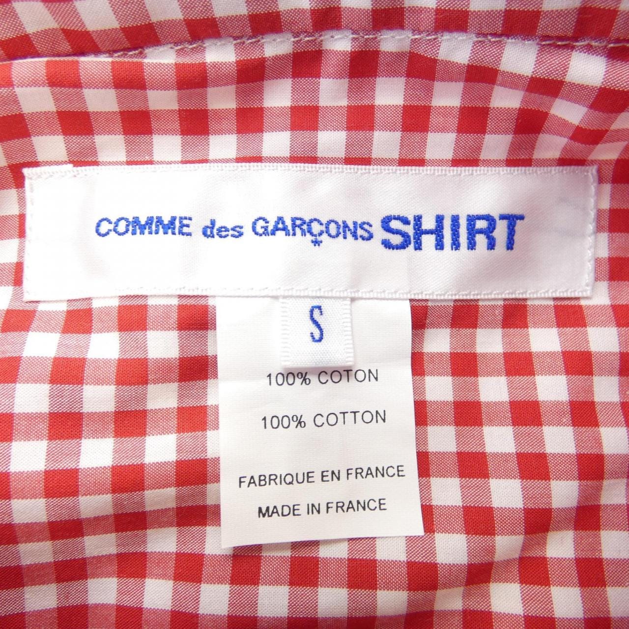 COMMME des GARCONS衬衫