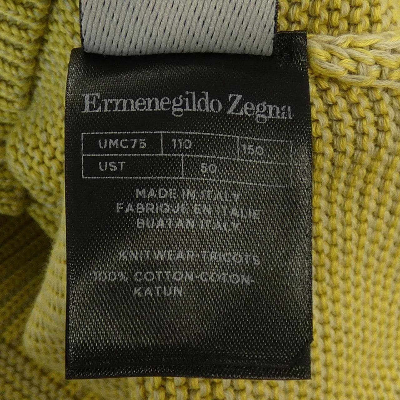 エルメネジルドゼニア Ermenegildo Zegna ニット