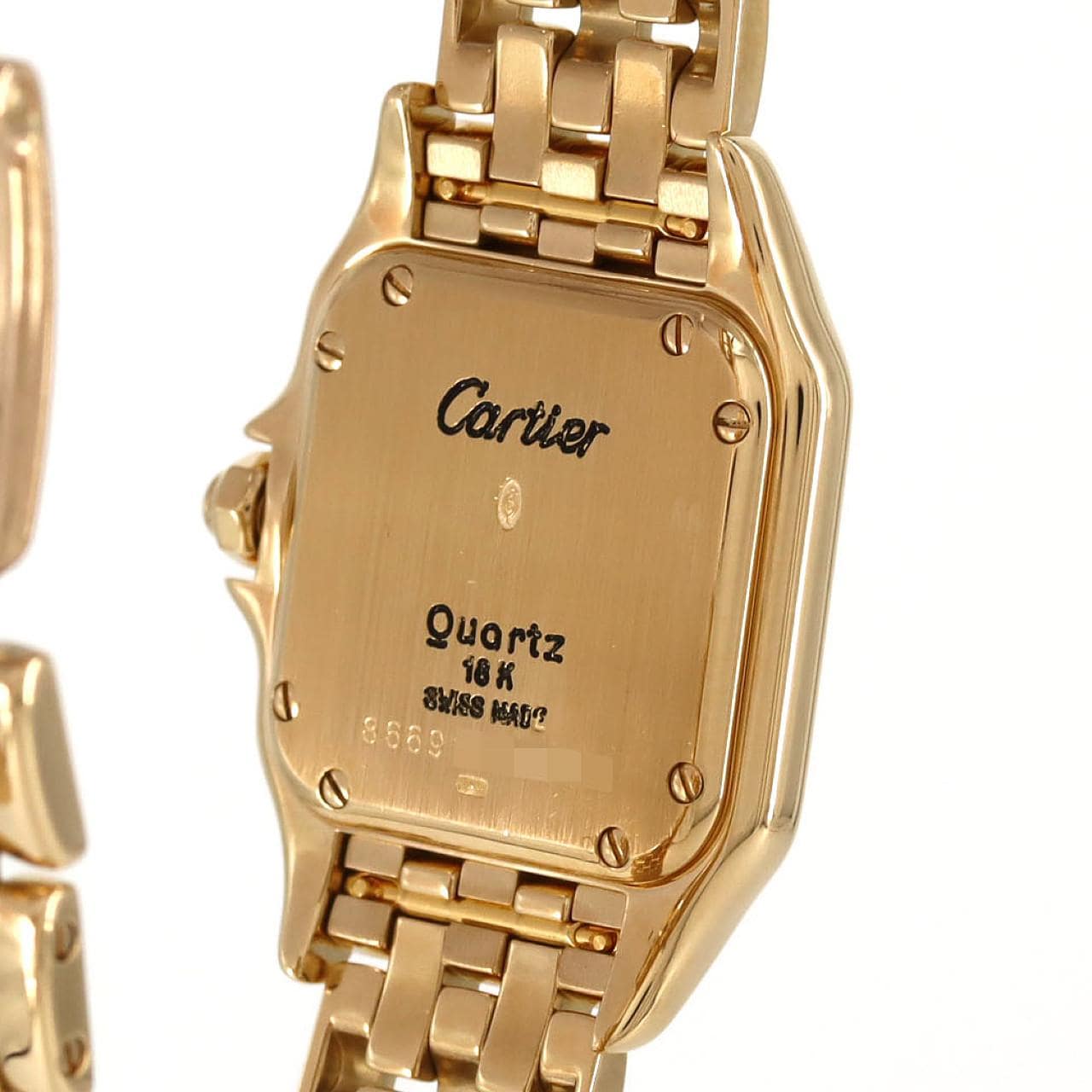 カルティエ パンテールSM YG/D WF3048B9 YG クォーツ