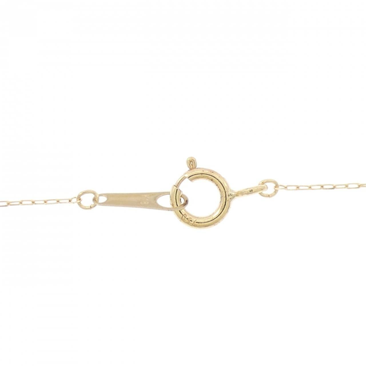 【新品】K18YG クローバー ネックレス