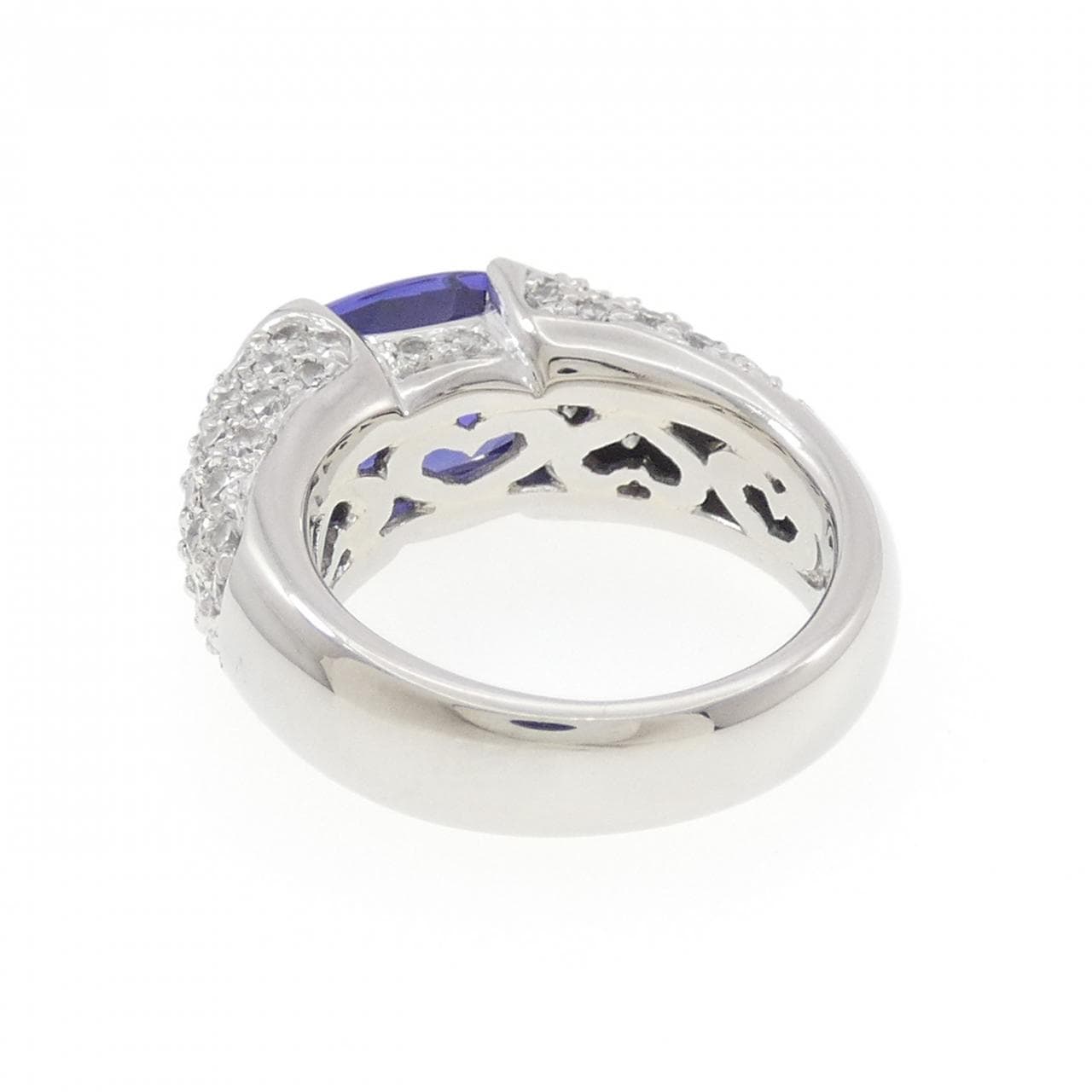 PT900 タンザナイト リング 4.52CT