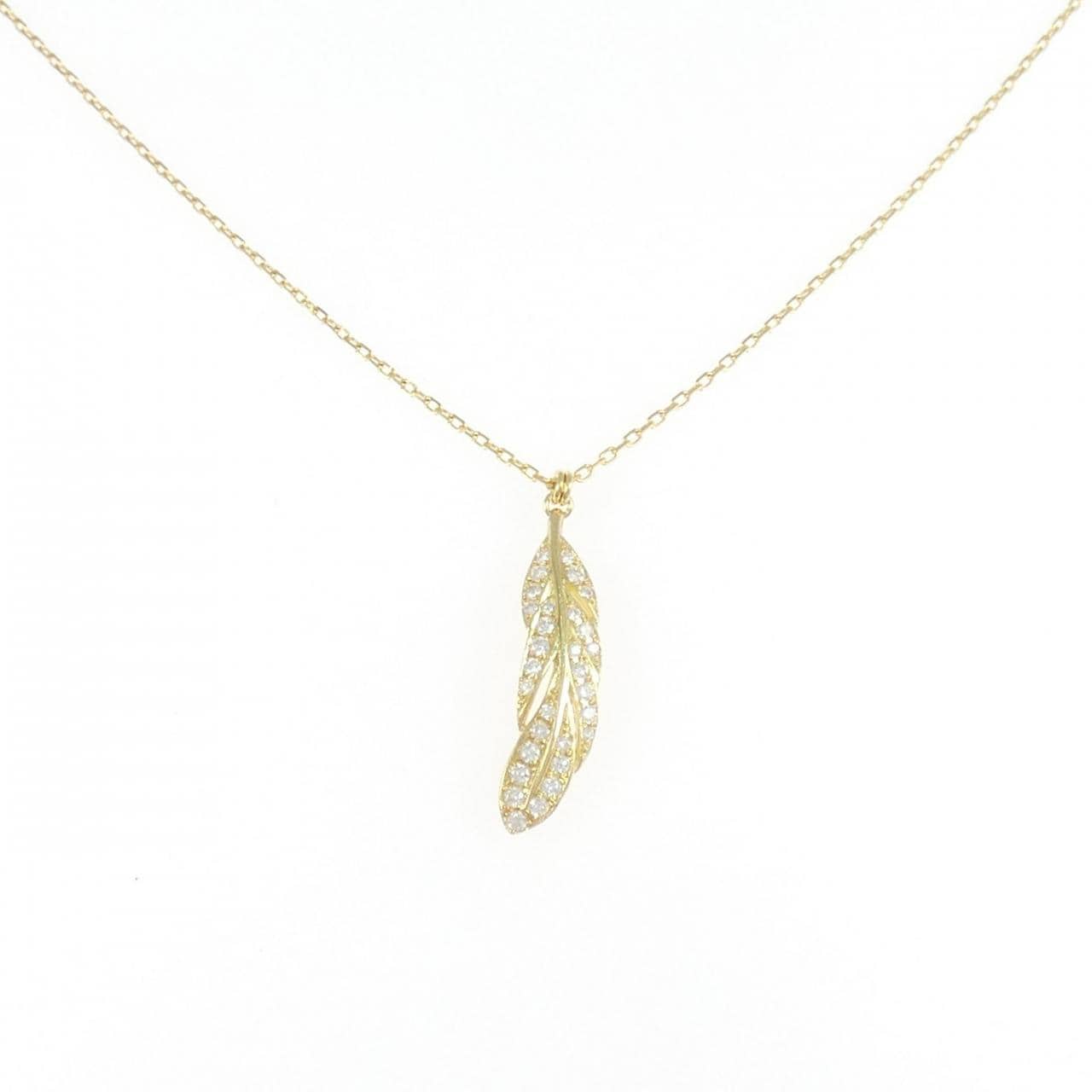 アーカー ウイングスイング ロング ネックレス 0.16CT