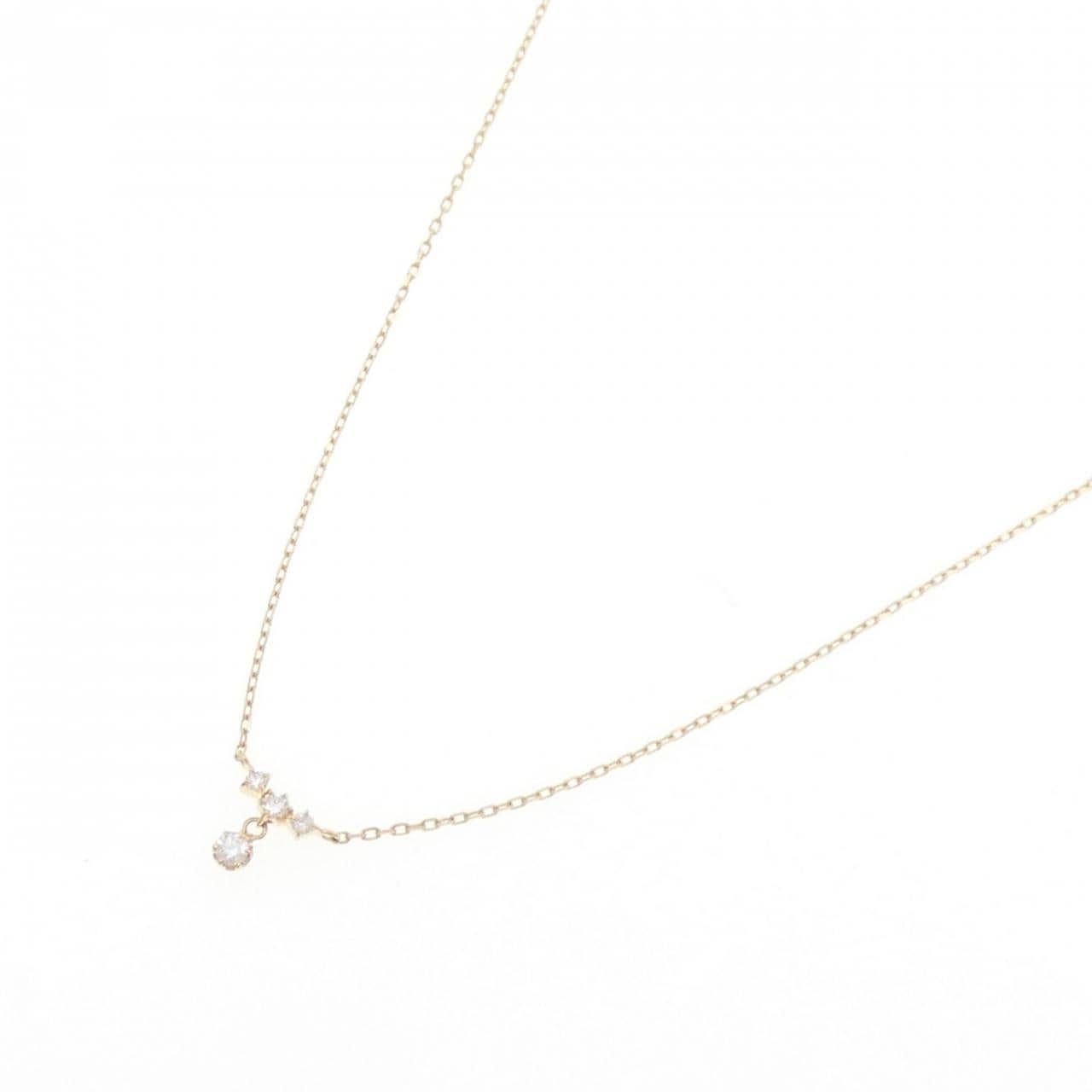 ポンテヴェキオ ダイヤモンド ネックレス 0.06CT