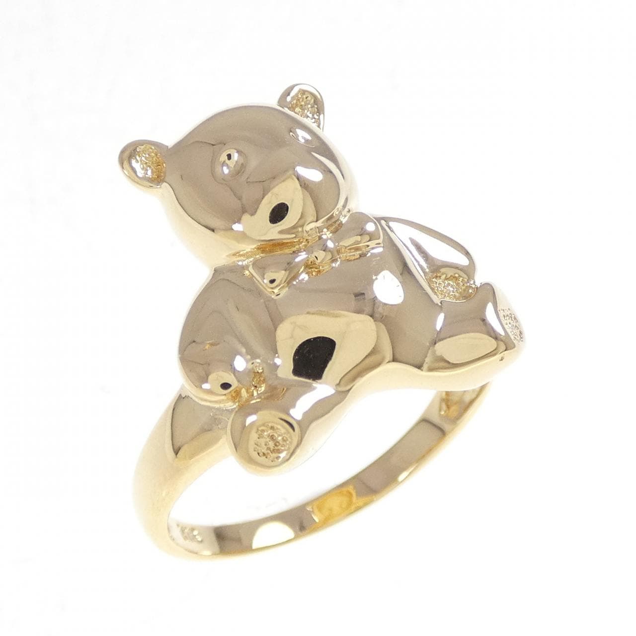 K18YG ベア リング