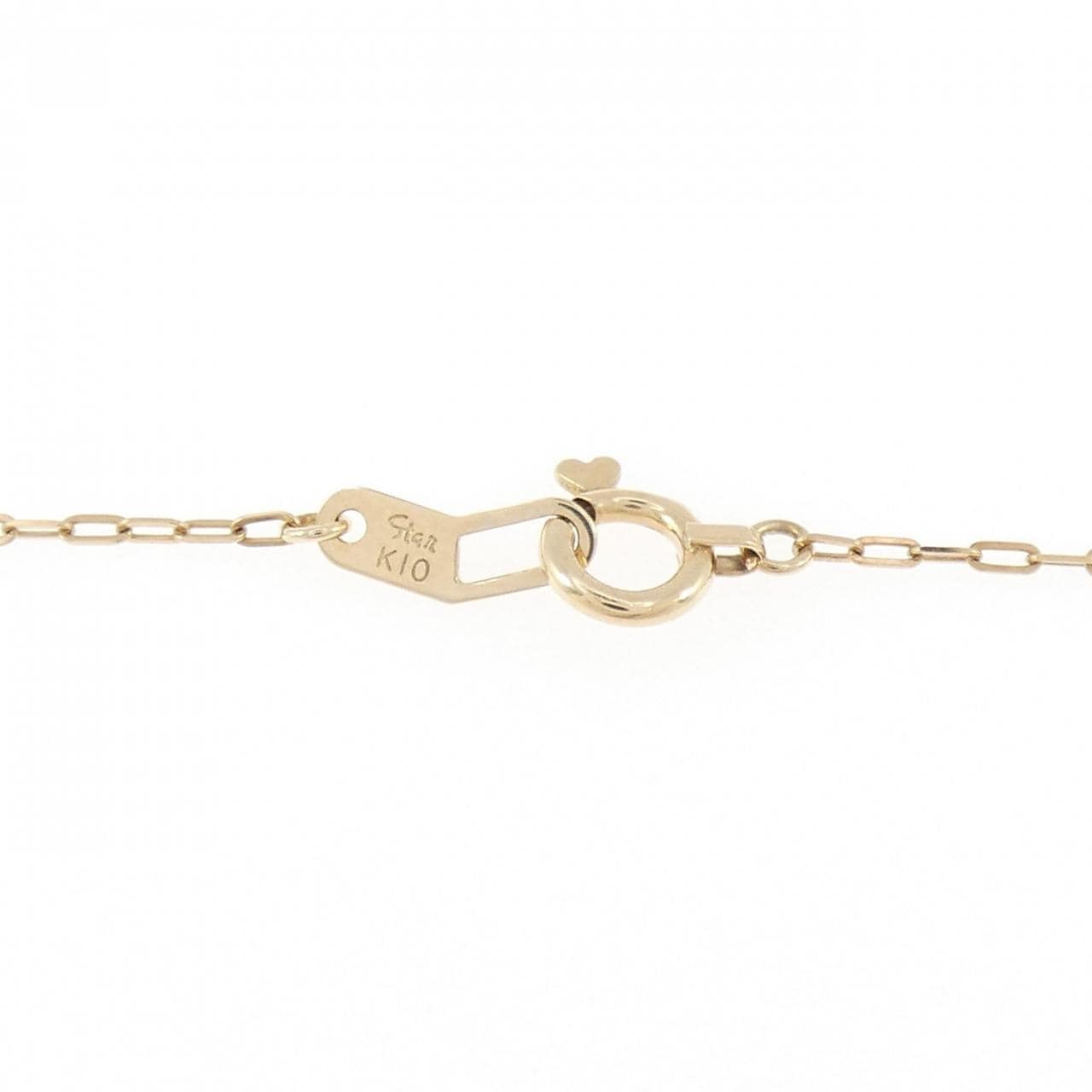 スタージュエリー K10YG ネックレス