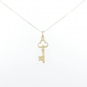 K18YG キー ネックレス