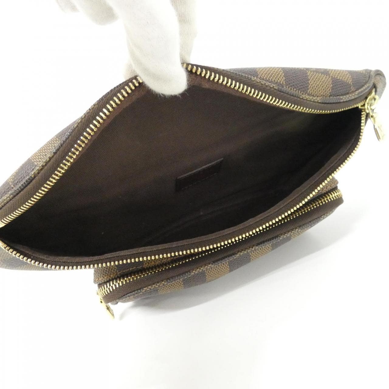 ルイヴィトン ダミエ バムバッグ メルヴィール N51172 ショルダーバッグ