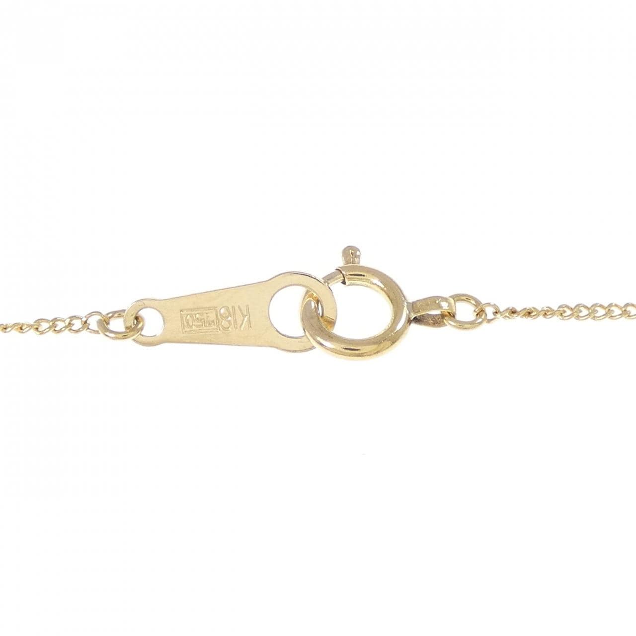 K18YG ダイヤモンド ネックレス 0.041CT