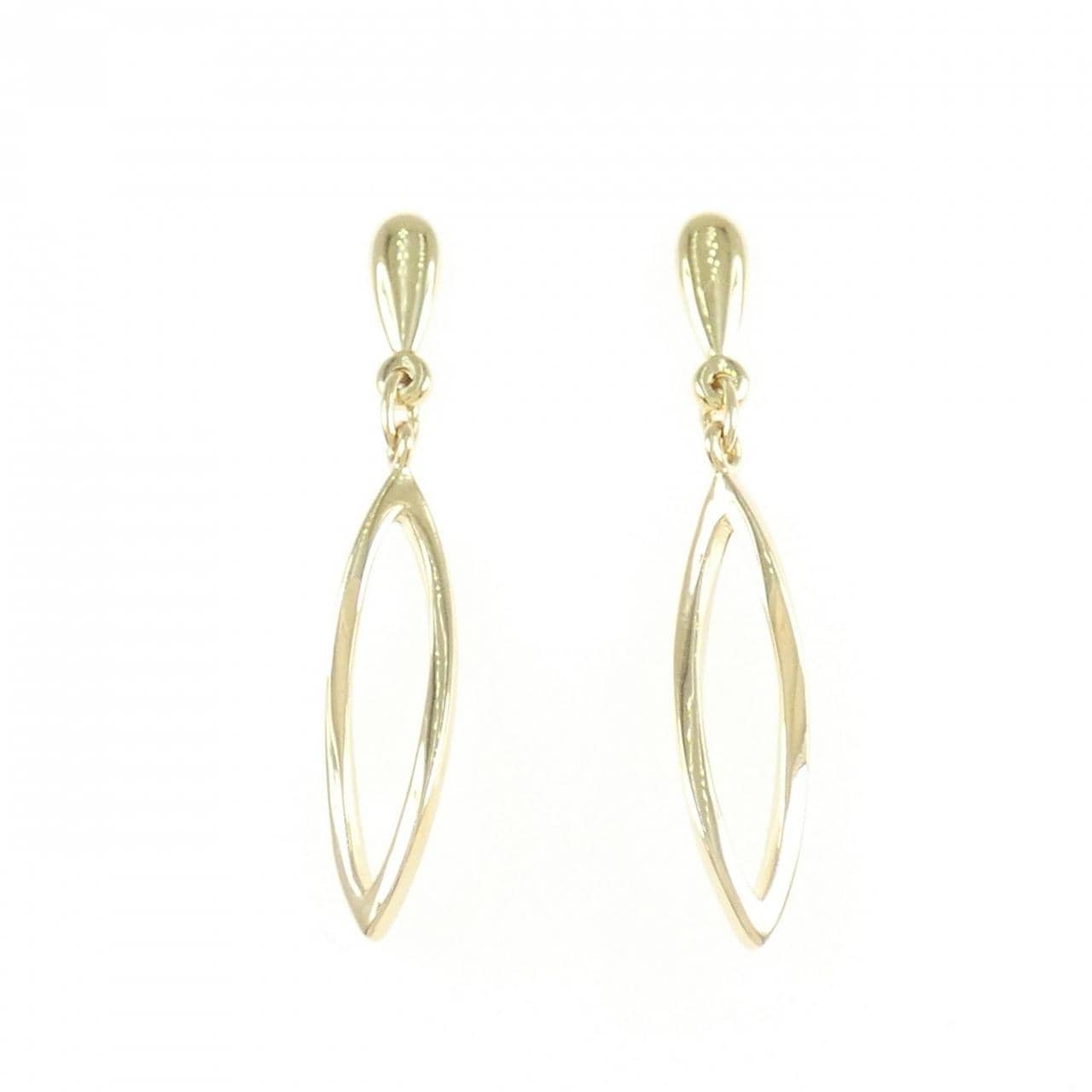 Ginza Tanaka 750YG Earrings