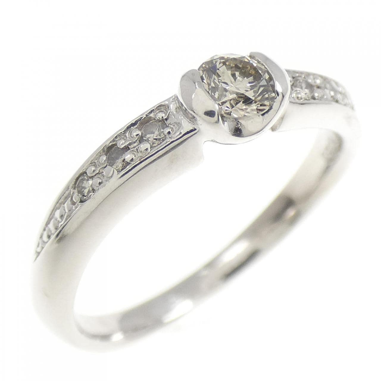 PT950 ダイヤモンド リング 0.20CT