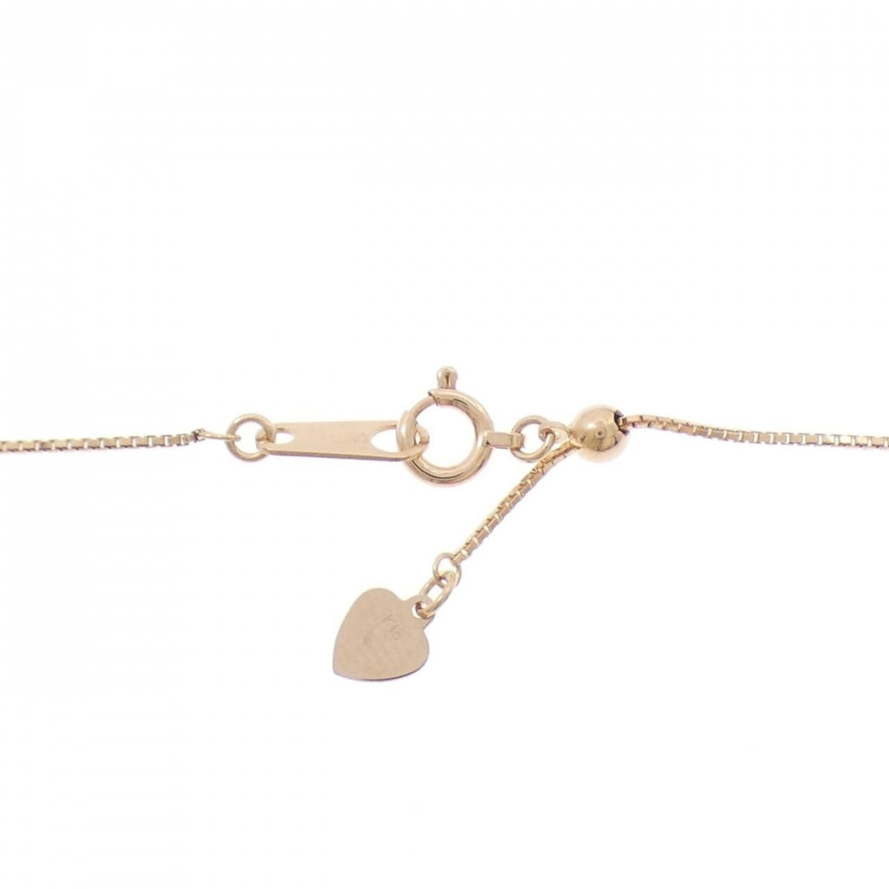 K18PG ダイヤモンド ネックレス 0.30CT