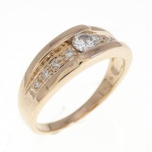 K18PG ダイヤモンド リング 0.20CT
