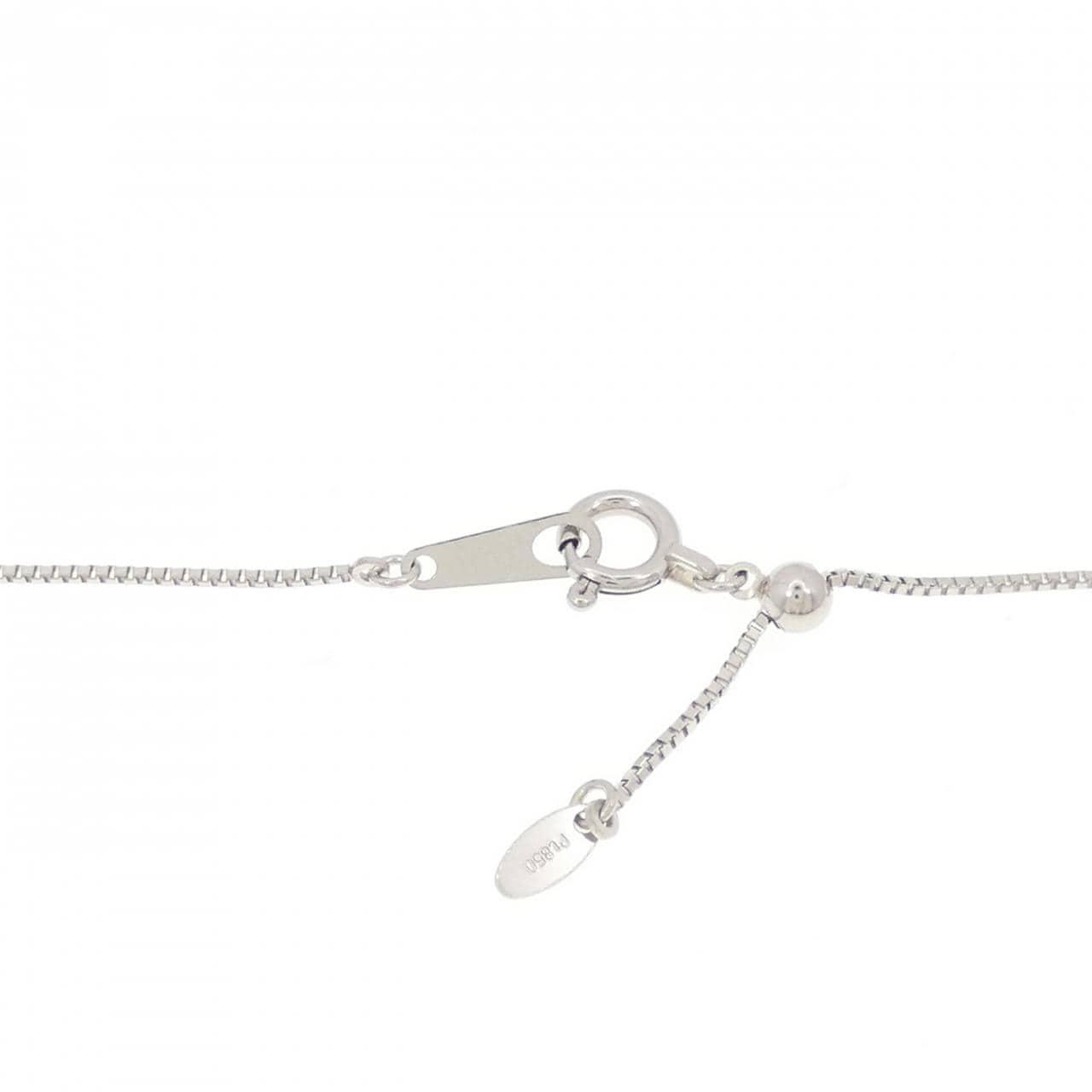 PT900/PT850 ルビー ネックレス 1.057CT