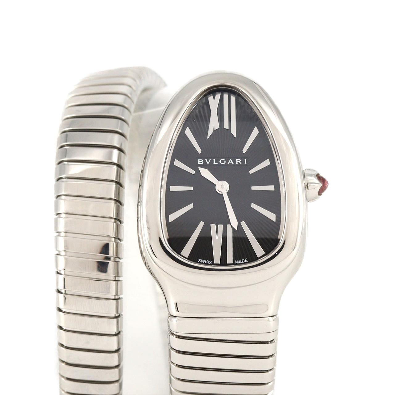 ブルガリ セルペンティトゥボガス Lサイズ SP35S/SP35BSS.1T/102826 SS クォーツ