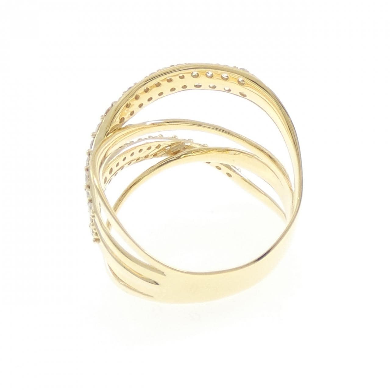 K18YG ダイヤモンド リング 1.00CT