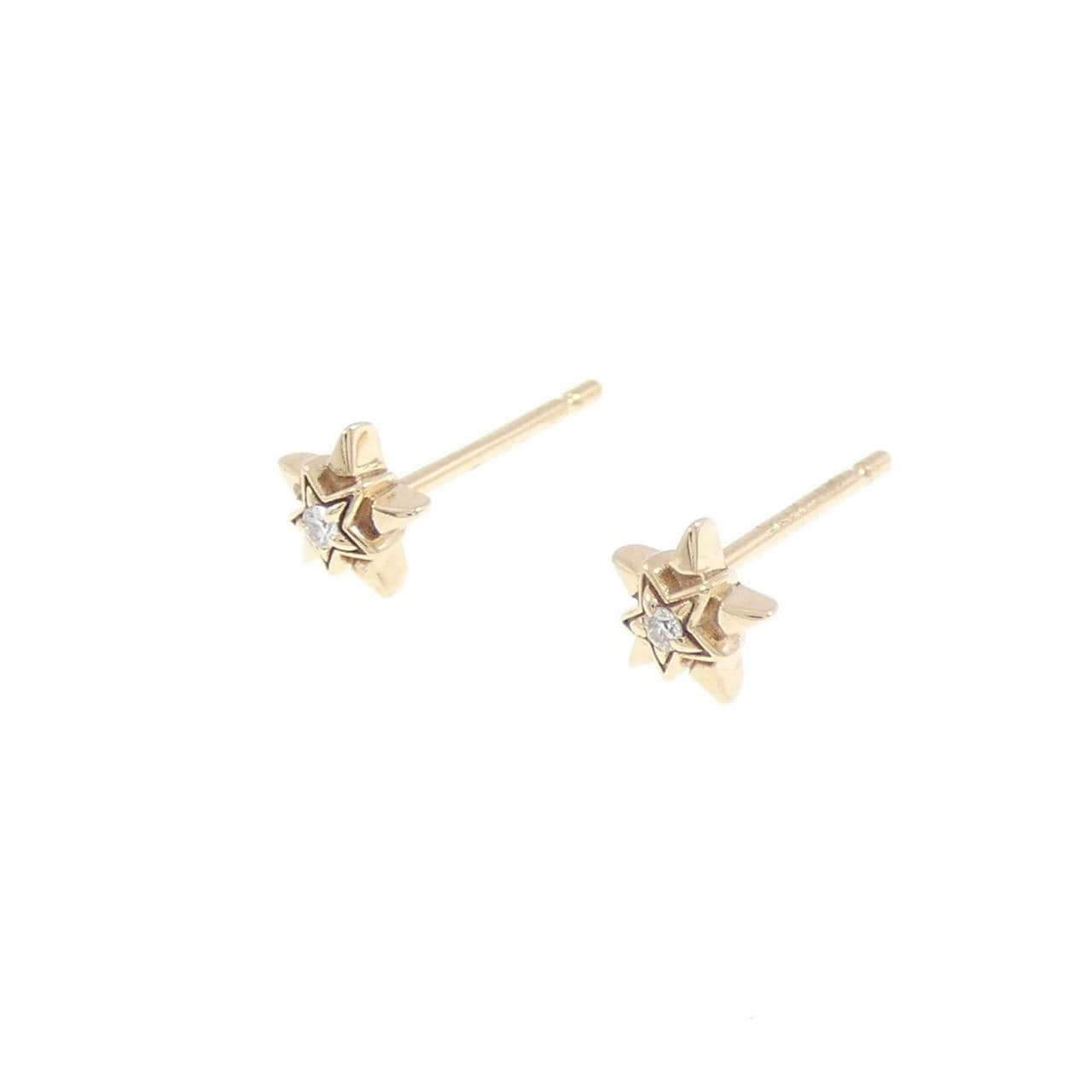 スタージュエリー ダイヤモンド ピアス 0.014CT