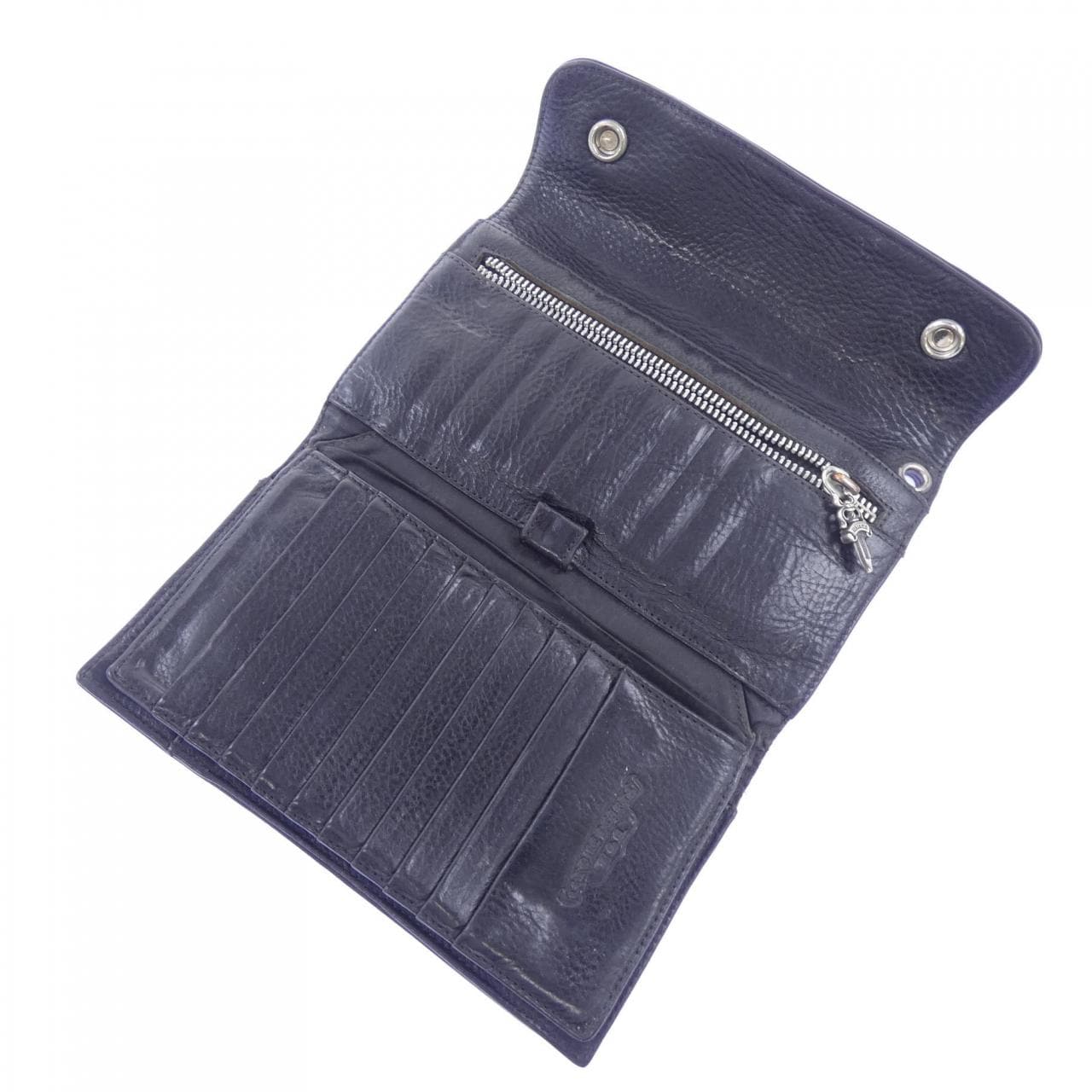 クロムハーツ CHROME HEARTS WAVE CROSS BTN　ウェーブ クロスボタン 2246 304 0501 0900 WALLET