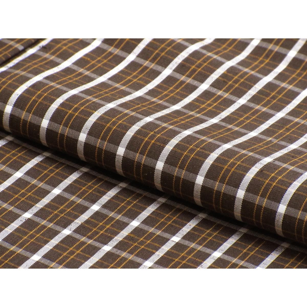 【未使用品】単衣　紬織