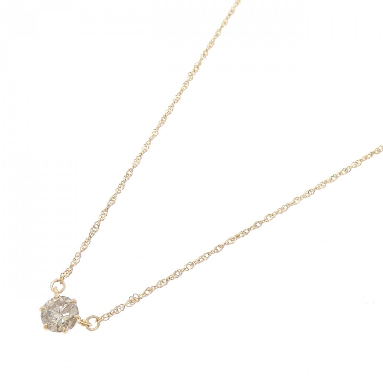 K18YG ダイヤモンド ネックレス 0.3CT