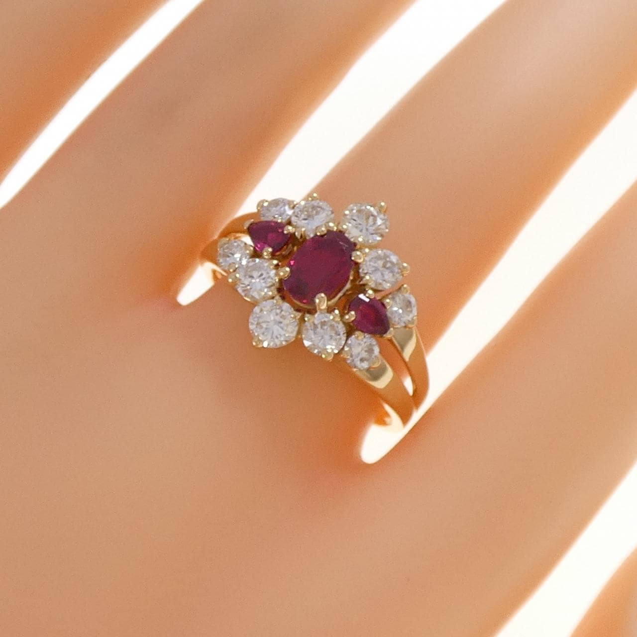 ショーメ ルビー リング