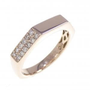 K18PG ダイヤモンド リング 0.30CT