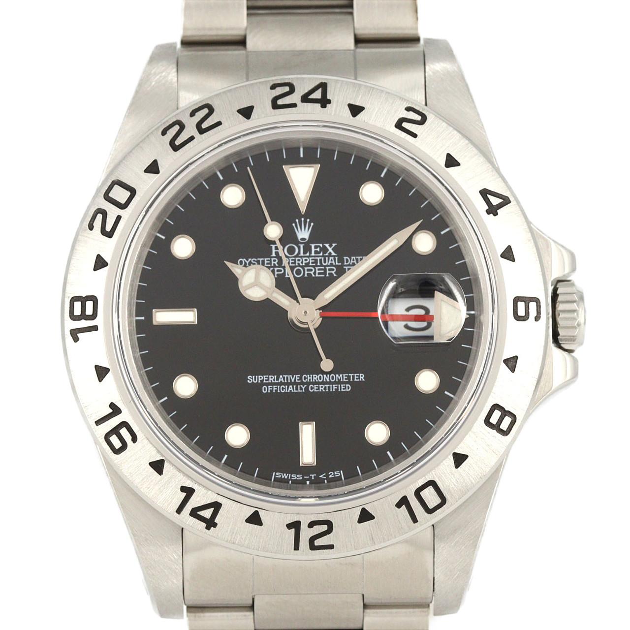 ロレックス エクスプローラーⅡ 16570 SS 自動巻 T番